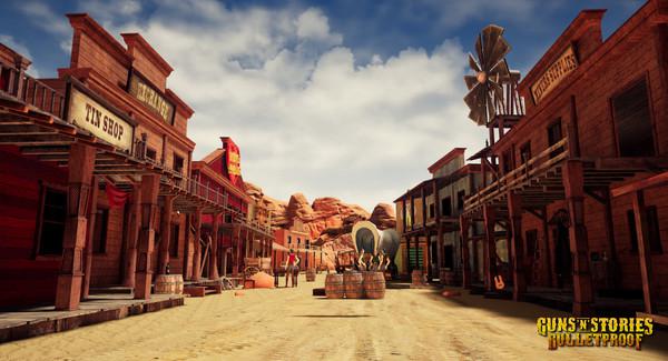 Oculus Quest 游戏《Guns n Stories: Bulletproof VR》枪炮的故事插图