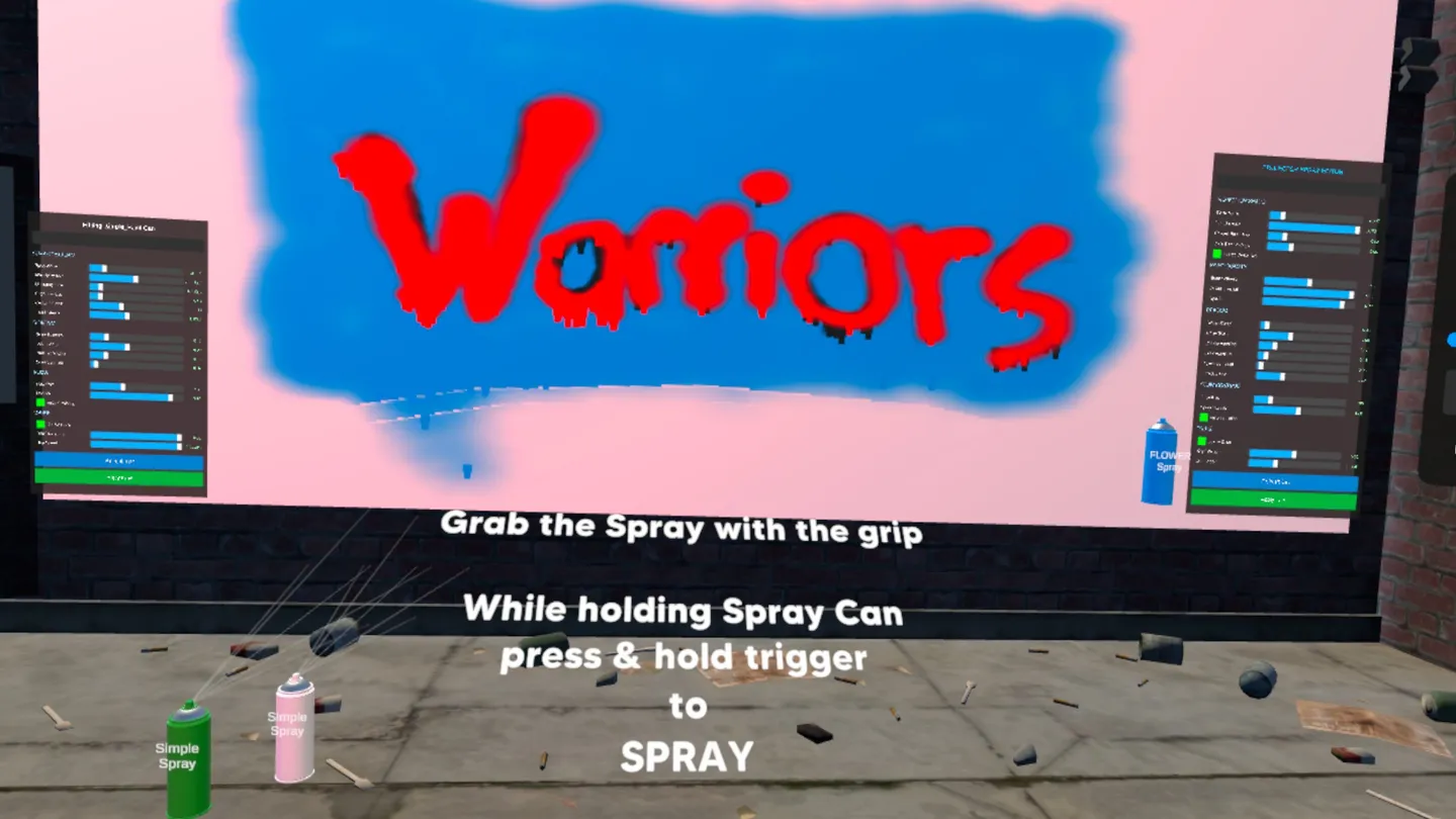Meta Quest 游戏《喷涂》SPRAY 2