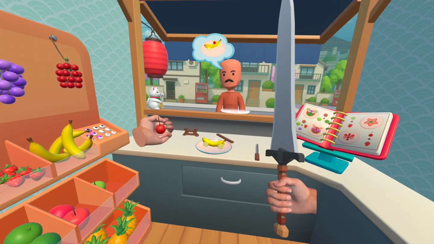Meta Quest 游戏《烹饪忍者商店模拟器》Food Ninja Shop Simulator 2