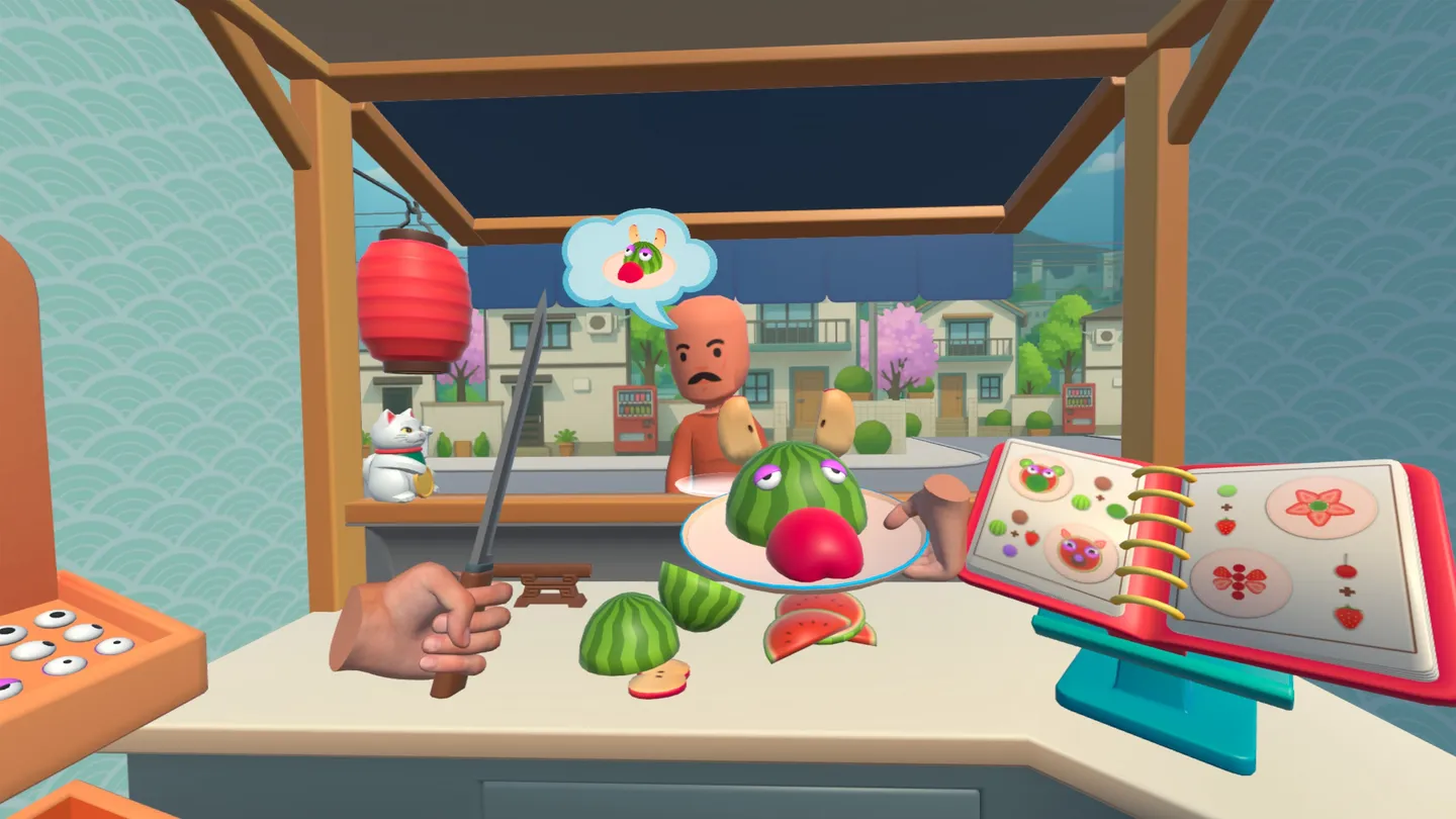 Meta Quest 游戏《烹饪忍者商店模拟器》Food Ninja Shop Simulator 4