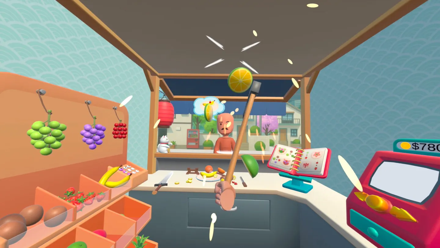 Meta Quest 游戏《烹饪忍者商店模拟器》Food Ninja Shop Simulator 3