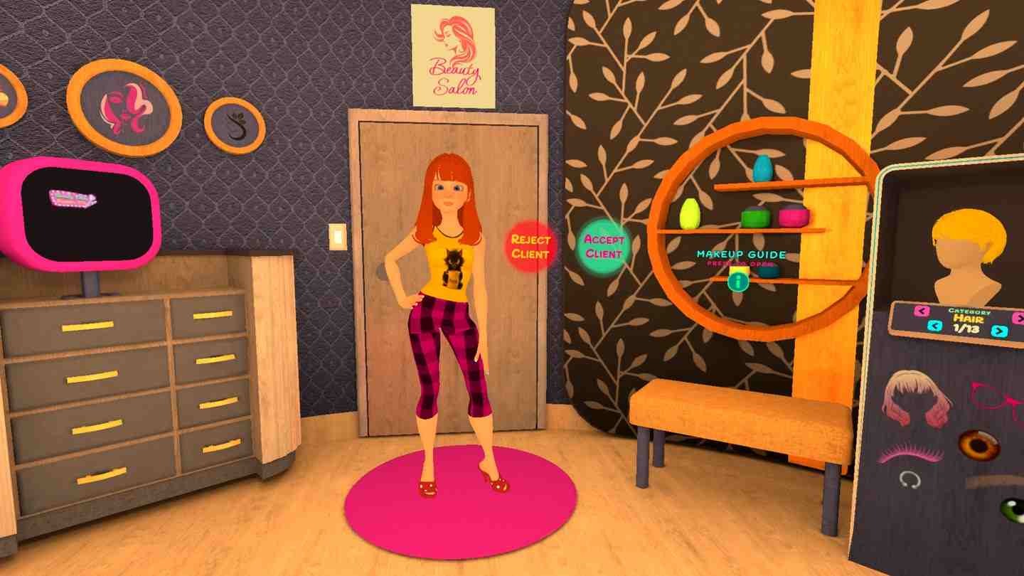 Meta Quest 游戏《美容院模拟器VR》Beauty Salon Simulator VR 2