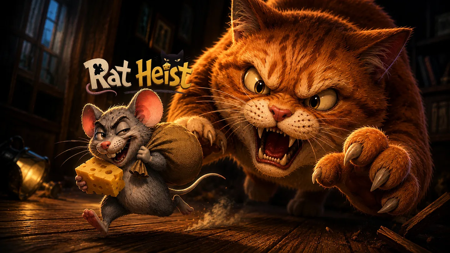 Meta Quest 游戏《老鼠劫案》Rat Heist 1