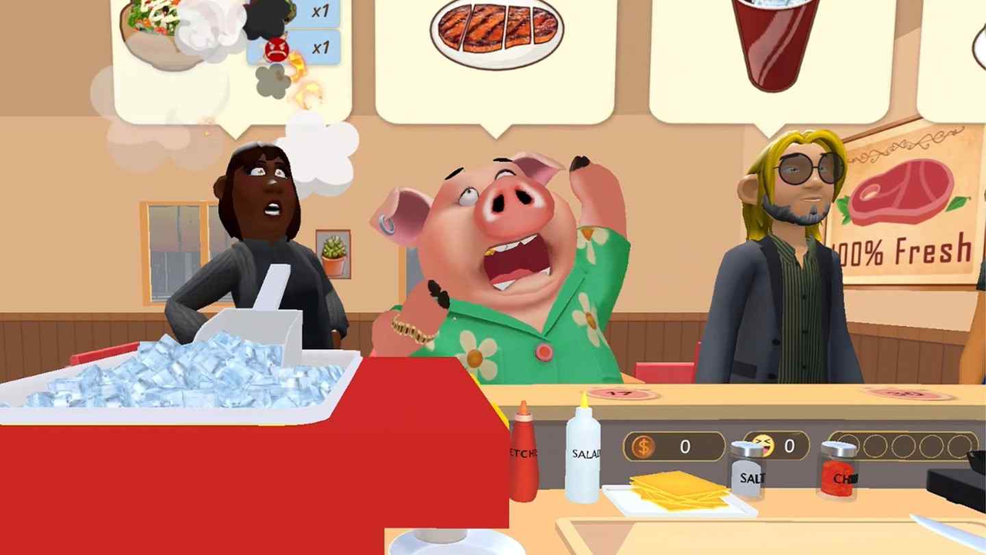 Oculus Quest 游戏《烹饪冲突》Cooking Clash 4
