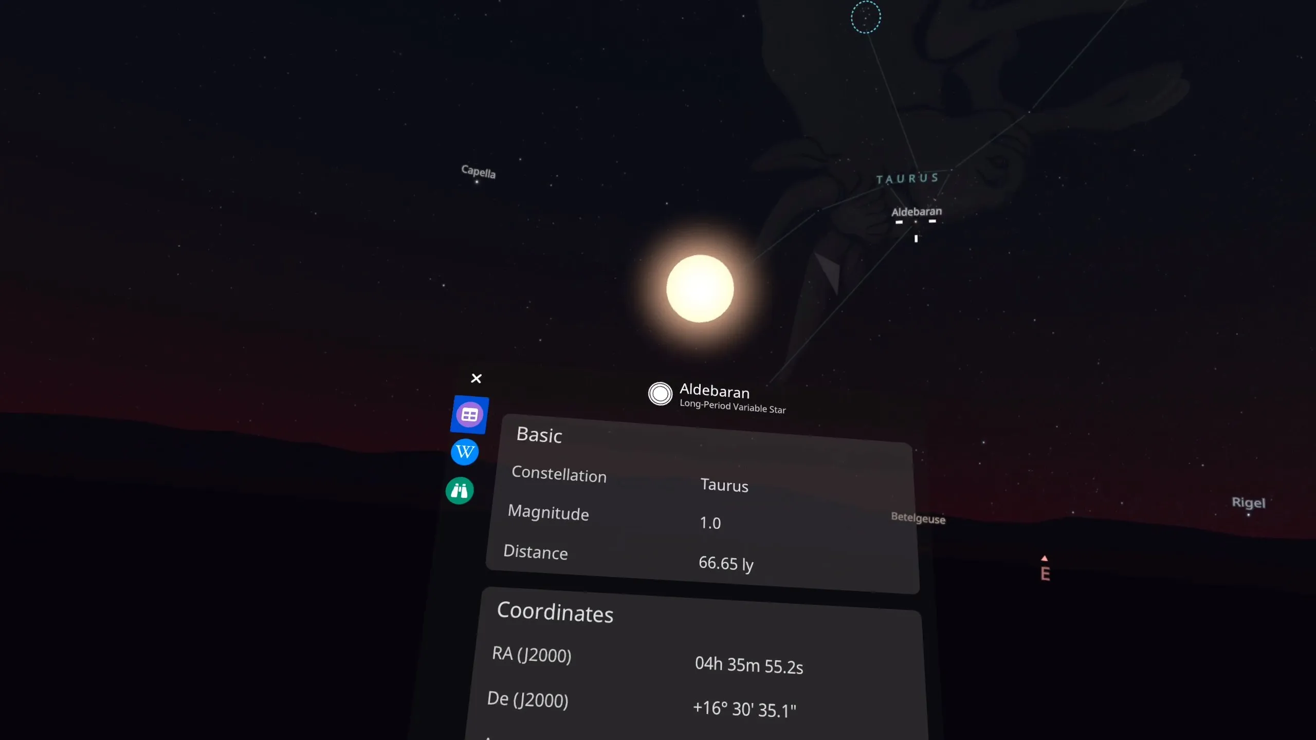 Meta Quest 游戏《天文馆VR》Stellarium VR 3