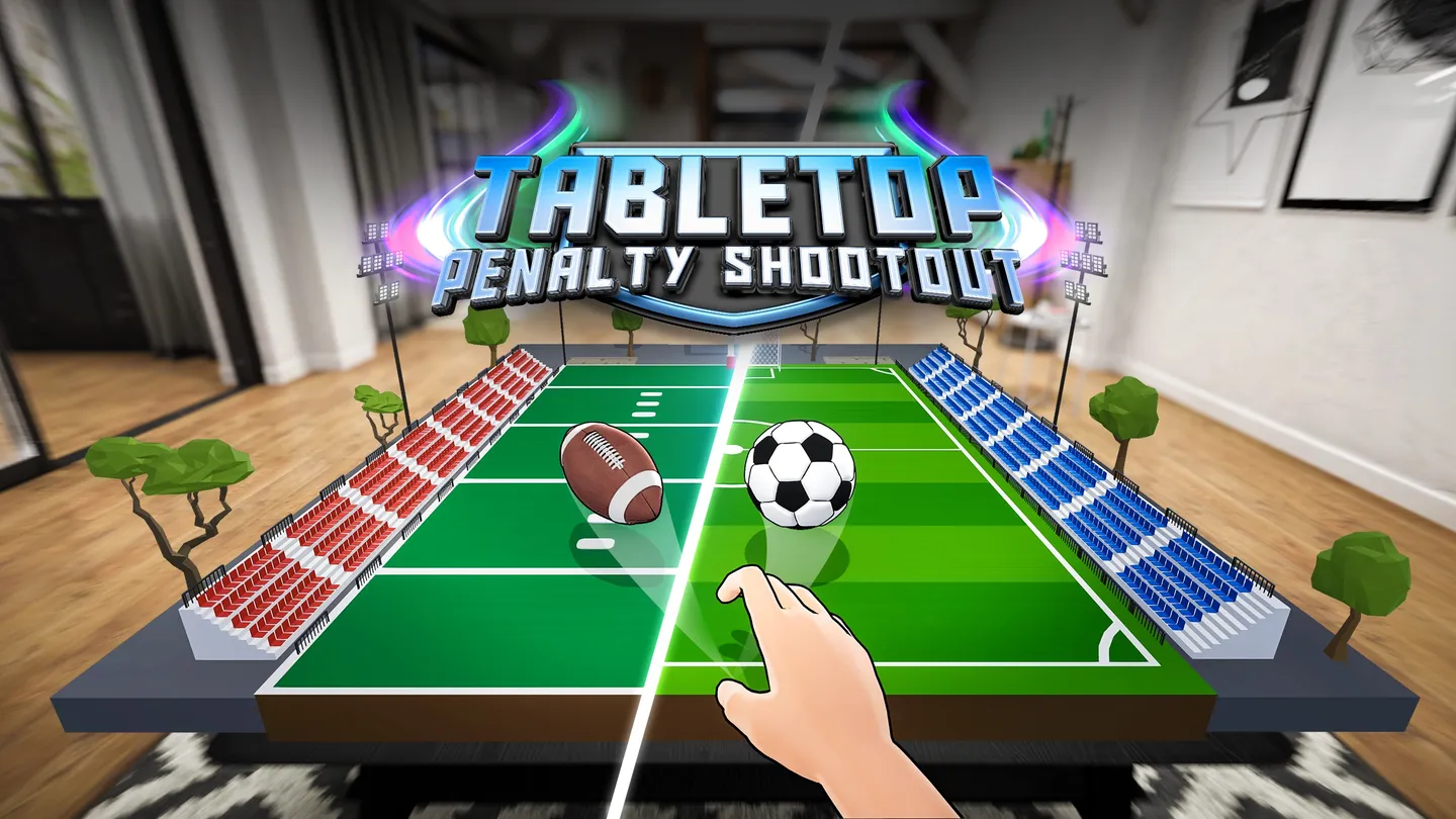 Meta Quest 游戏《桌面点球大战》Tabletop Penalty Shootout 1
