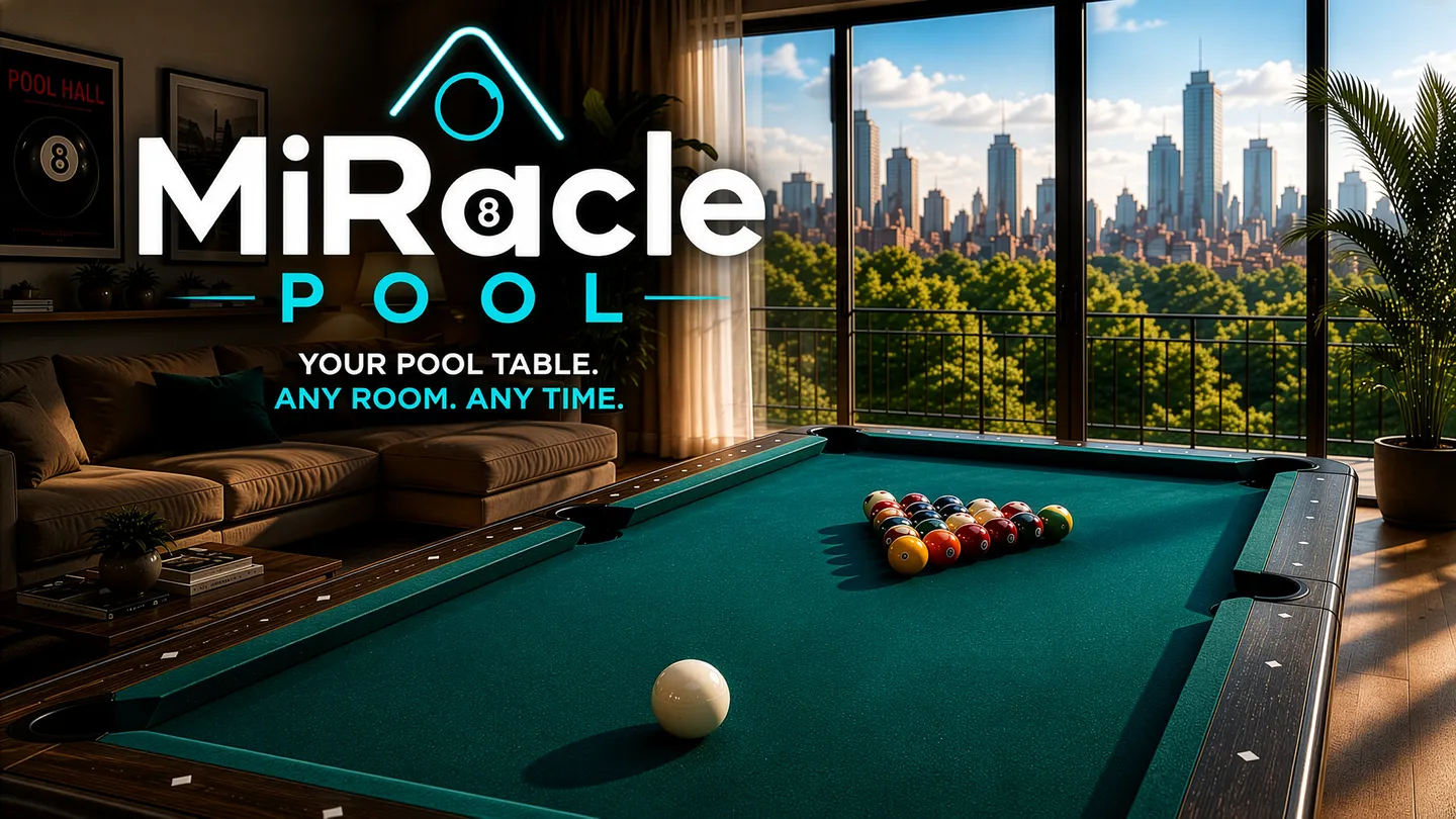 Oculus Quest 游戏《MR台球》MiRacle Pool 1